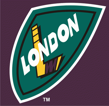 London Knights 1994 95-1995 96 Alternate Logo vinyl decal